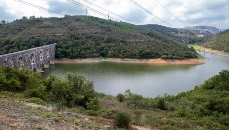 Son yağışların ardından İstanbul’da barajların doluluk oranını yüzde 44,38 oldu